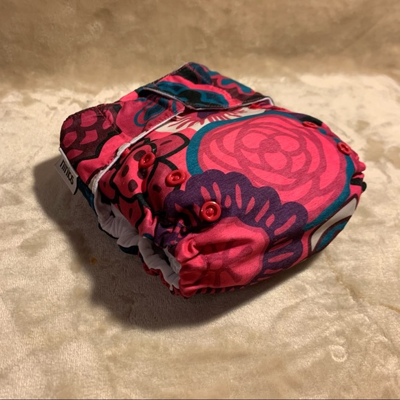 Hybrid Cloth Diaper With Hook And Loop Original Inserts Included Ninios - Picture 4 of 10